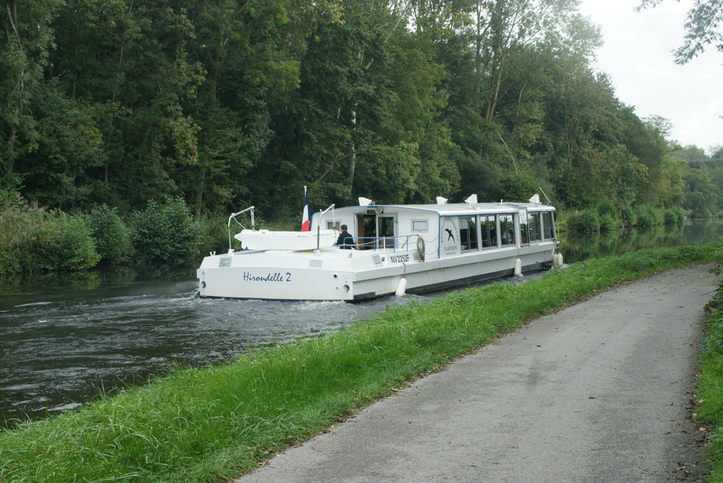 Croisière en bateaux dans l'Yonne